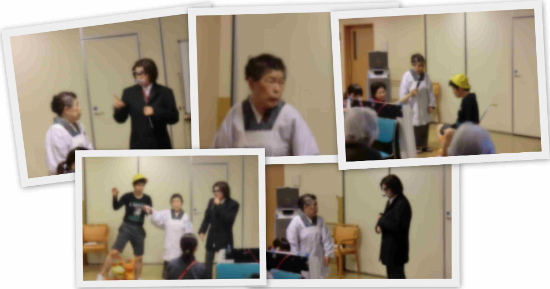 誕生日会で演劇！